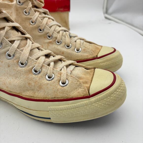 Vintage 80s Converse Chuck Taylor All Star High Sneakers Men\'s 8.5 With Box main image 14